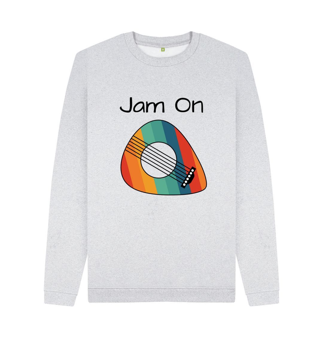 Grey Men's Sweatshirt (Jam On)